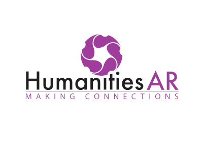 HumanitiesAR logo with a circular emblem and the text "Making connections"